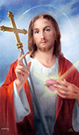 Jesus mass card