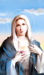 Blessed Heart of Mary #1 - imported from Italy