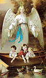 Gardian Angel holy card